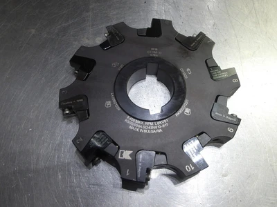 Kennametal 6" (.813") Slot Milling Cutter 1.5" Arbor KSSS600ASD43N813-917 (LOC8B)