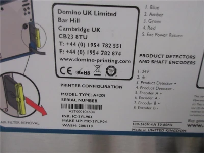 USED DOMINO A420I