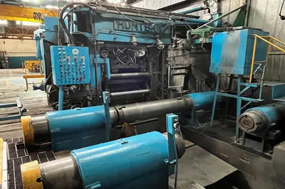 HUNTER 9 ” X 22” X 40”4 HIGH ROLLING MILL (14533) ROLLING MILLS, 4-HI | Machinery International LLC (5)