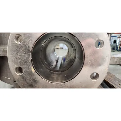Used Reimelt GmbH 4" Single-channel Stainless Steel Tunnel Diverter Valve