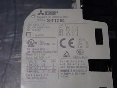 New | in-Stock MITSUBISHI ST12 BC PLC Contactors | HGR 24 #752711