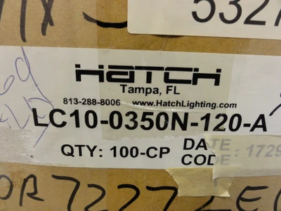 NEW HATCH TRANSFORMERS INC. LC10-0350N-120-A