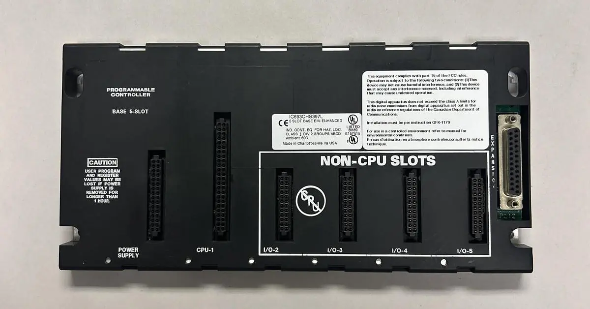 USED GE FANUC IC693CHS397L