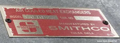 Used SMITHCO ENGINEERING 1 F 30-111 Heat Exchangers Illinois US | Aaron Equipment #1228266