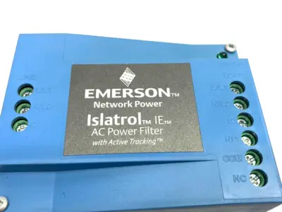 USED EMERSON ISLATROL IE AC POWER FILTER W/ ACTIVE TRACKING