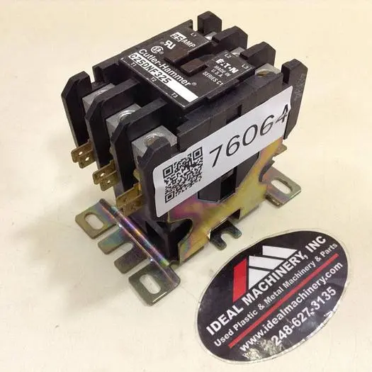 Used EATON CUTLER HAMMER C25DNF325 PLC Contactors | Ideal Machinery #622529