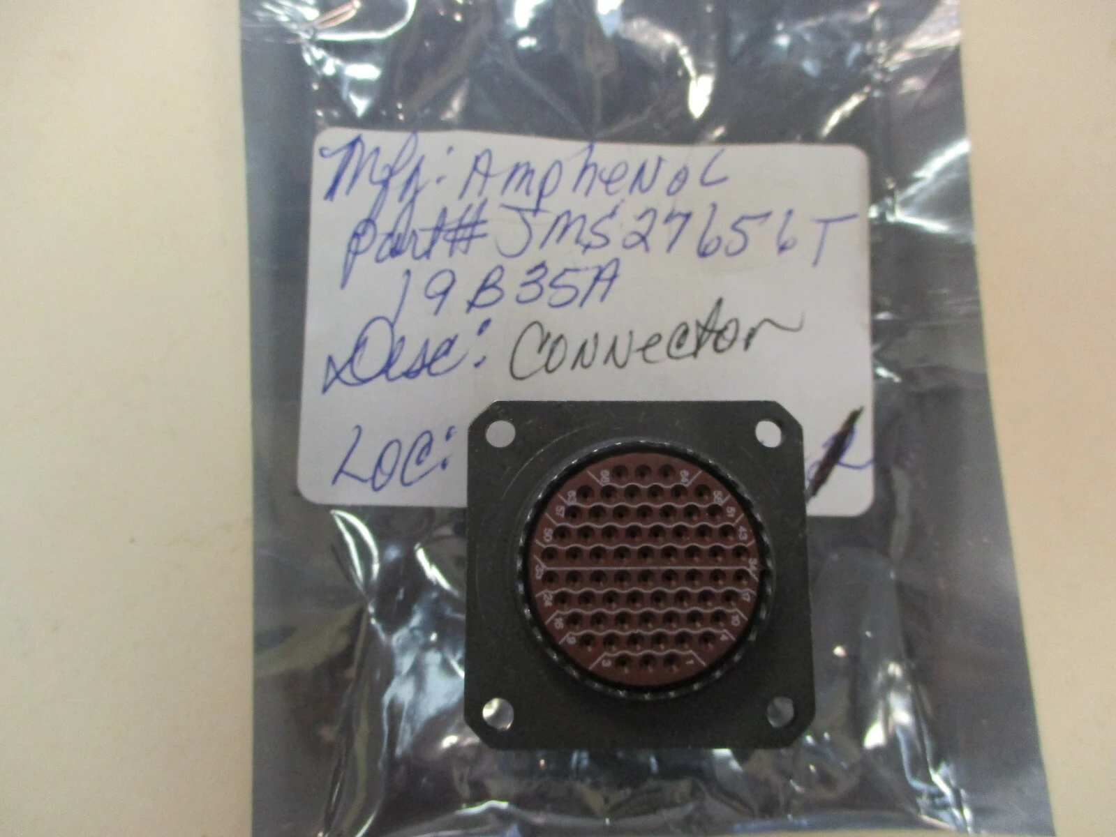 NEW amphenol JMS27656T19B35A