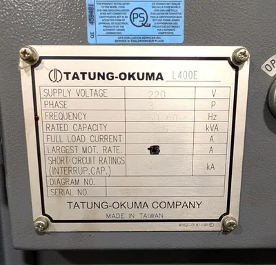 2012 OKUMA GENOS L400 CNC Lathes | CNC EXCHANGE (10)