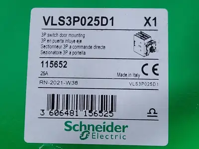 NEW SCHNEIDER ELECTRIC VLS3P025D1
