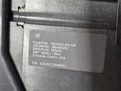 Used SCHNEIDER ELECTRIC HLA36100U53XEL Switchgears British Columbia CA | Lenmark #1427998