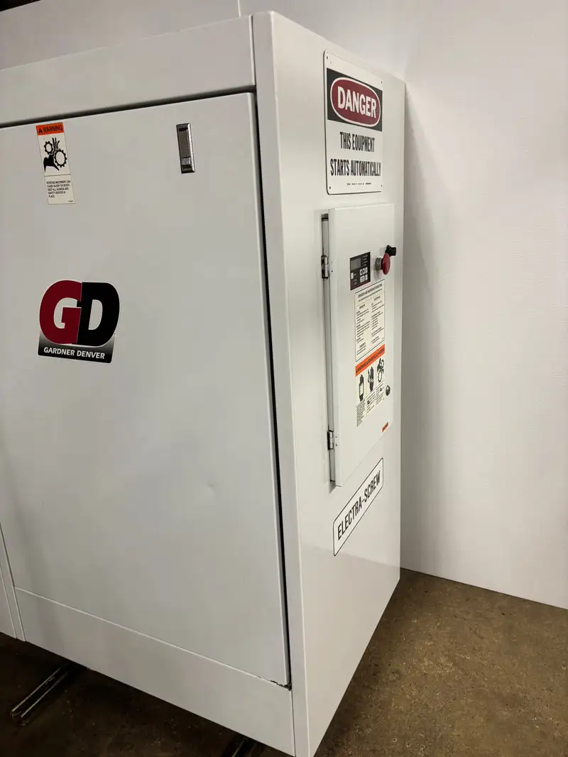 Used 2000 GARDNER DENVER MODEL EFC99A 20 HP Air Compressors (Misc) Michigan US | iBiD Machinery #1292223