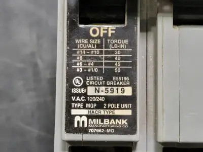 USED MILBANK MQP230
