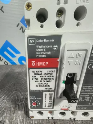 CUTLER-HAMME HMCP100R3C Circuit Breakers | ESS Industrial Equipment Sales (3)
