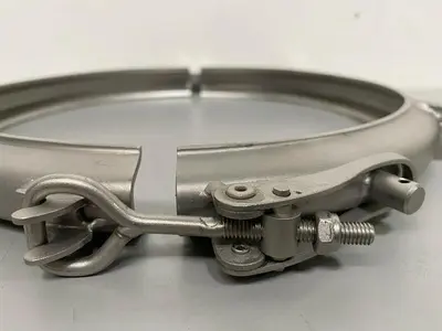 Stainless Steel Heavy Duty Double Pin 10" Clamp