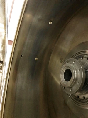 Heinkel HF 1000.1 Inverting Filter centrifuge, Hastelloy C.