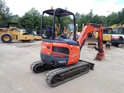 Used 2019 KUBOTA U27-4 Crawler Excavators - Mini Massachusetts US | Brookside Equipment Sales #1453498