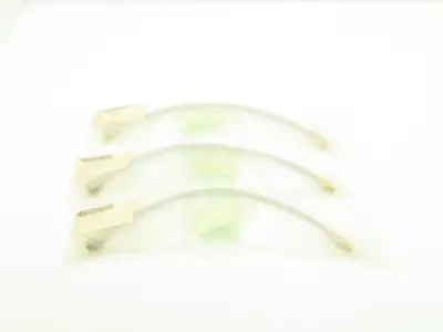 E-305MF 1/4"x 18" Stainless Steel Braided Flex Hose Male/Female NPT  Lot of 3