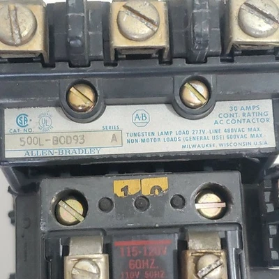 USED Allen Bradley 500L-BOD93