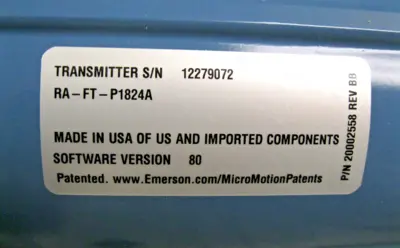 NEW Micro Motion 2700 R12 AB 2EZCZ