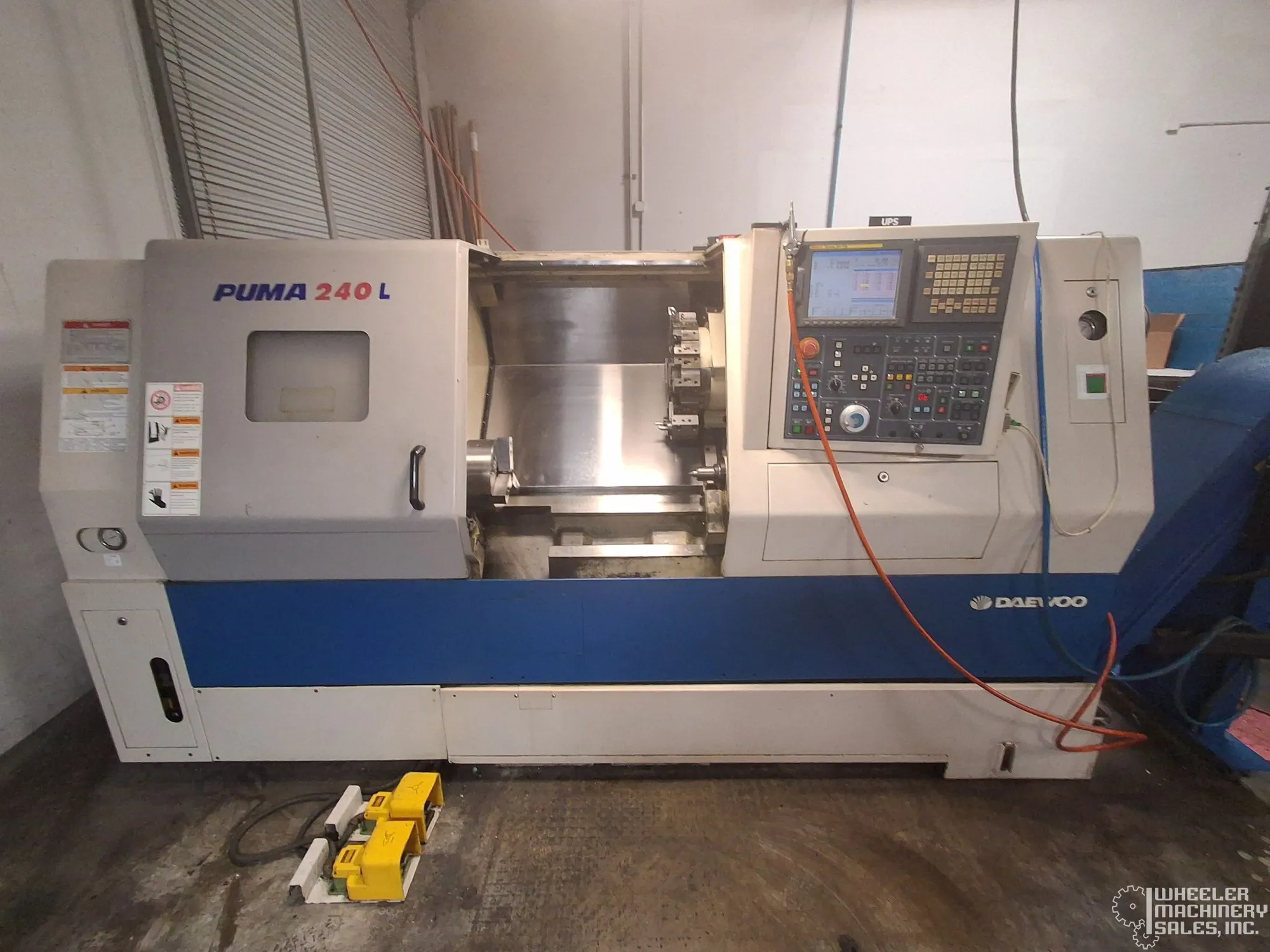 2005 DAEWOO Puma 240L CNC Lathe #8396 #1