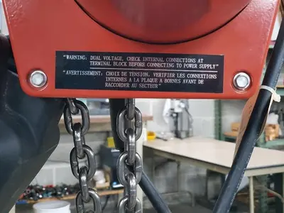 Used DAYTON 3YB98G Hoists (All Types) Pennsylvania US | Hildebrand Machinery Co. #1485934