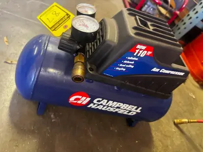 Used _UNKNOWN_ _UNKNOWN_ Air Compressors, Portable Ohio US | Myron Bowling Auctioneers Inc #1504243