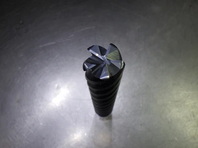 Minicut 1" 5 Flute Carbide CR Endmill 1" Shank .12" R D5045-3260-R.120 (LOC2204)