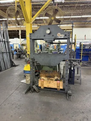 75 TON KR WILSON H-FRAME HYDRAULIC PRESS: YOBRO #25288