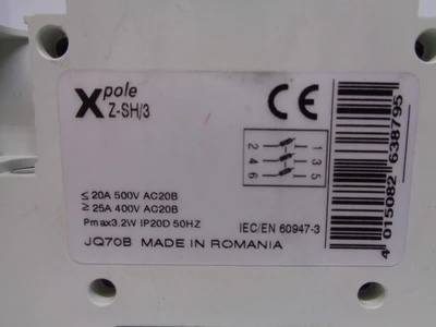 USED MOELLER X-POLE Z-SH/3