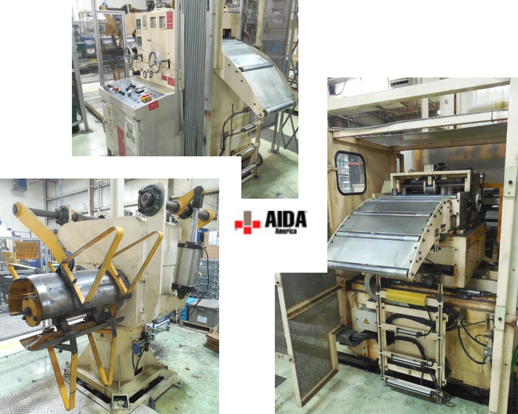 Used 2005 AIDA PRESSES ESR-3M / LS-4032 / NCRF-400Z Coil Reels and Straighteners | Alma Machinery #899440