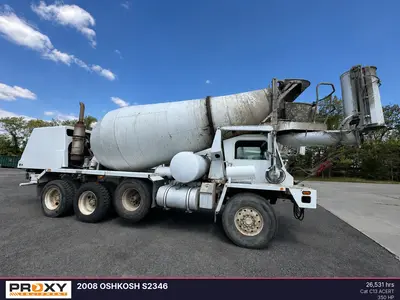 Used 2008 OSHKOSH S2346 Concrete Mixer Trucks New Jersey US | Proxy Equipment #1388749