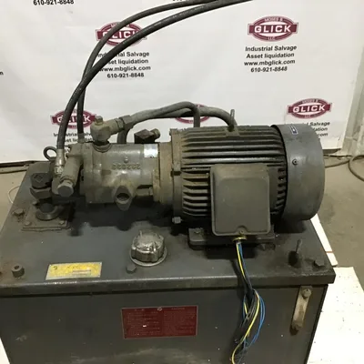 Hydraulic power unit with a Vickers Pvb6 RSY 20-CM11-JA-S7