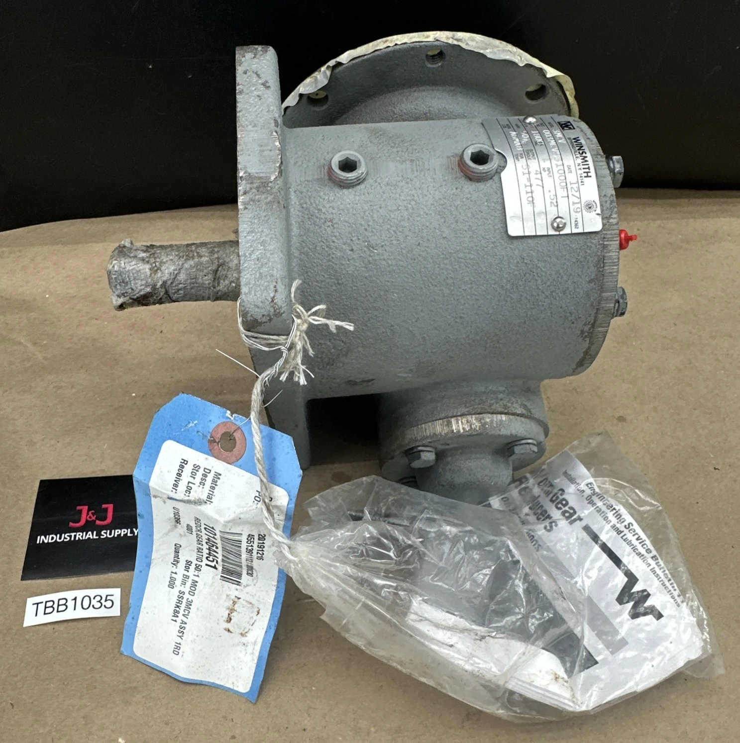 New | in-Stock Winsmith 003MCVS31000FT Gearboxes Indiana US | J&J Industrial Supply #548922