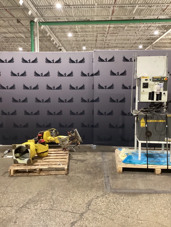 Used 2003 FANUC M-16IB/20 + R-J3IB Robots Michigan US | iGAM Industrial Marketplace #45661