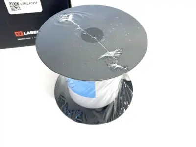 New | in-Stock LABELTAC MAGNETIC RACK LABEL, WHITE 4" X 25'/ROLL Blank Label Michigan US | Maverick Industrial Sales #1093059