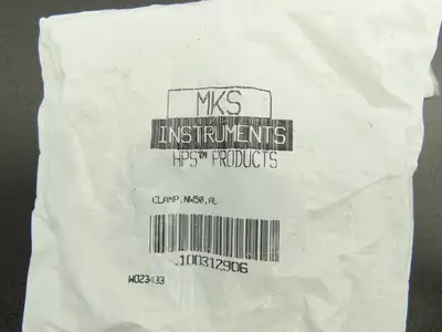 MKS Instruments 100312906 Aluminum Wing Nut Clamp NW 50 ISO-KF Flange Lot of 6