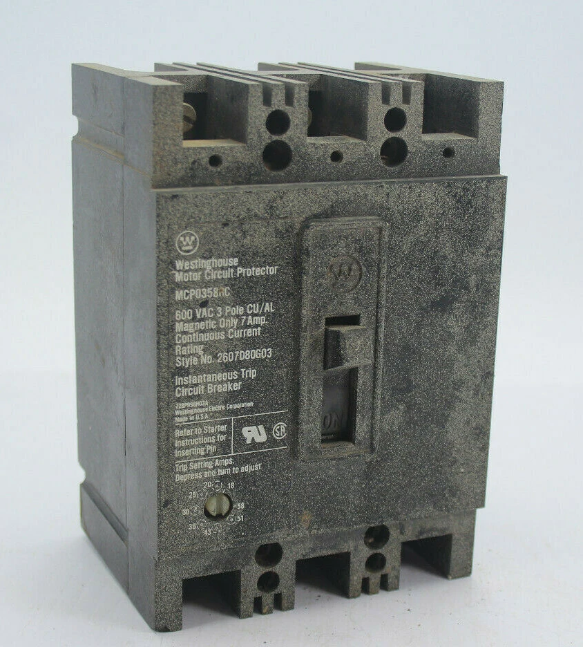 Used Westinghouse MCP0358RC Circuit Breakers California US | Davliegogo LLC #1705748