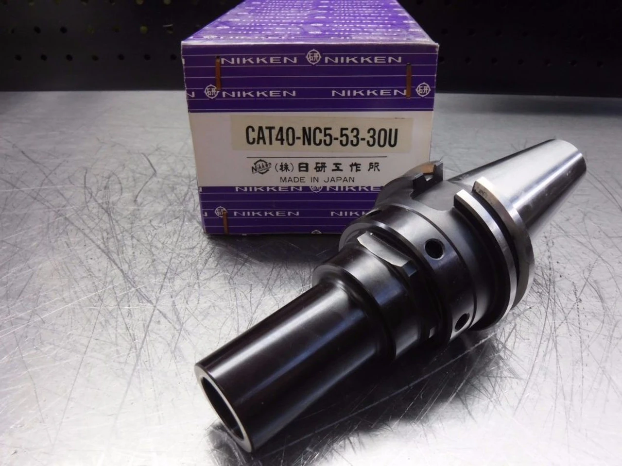 Nikken CAT40 Mini Coolant Collet Chuck CAT40-NC5-53-30U (LOC90)