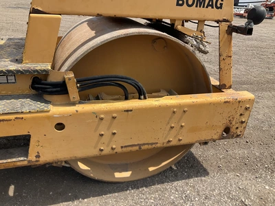 USED BOMAG BW 4 AS DOUBLE DRUM VIBRATORY ROLLER