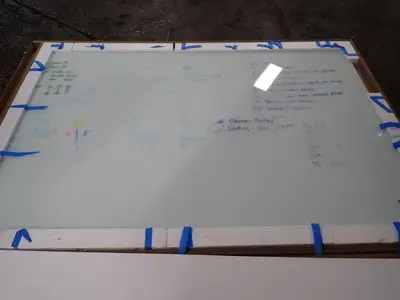 70" X 48" White Board