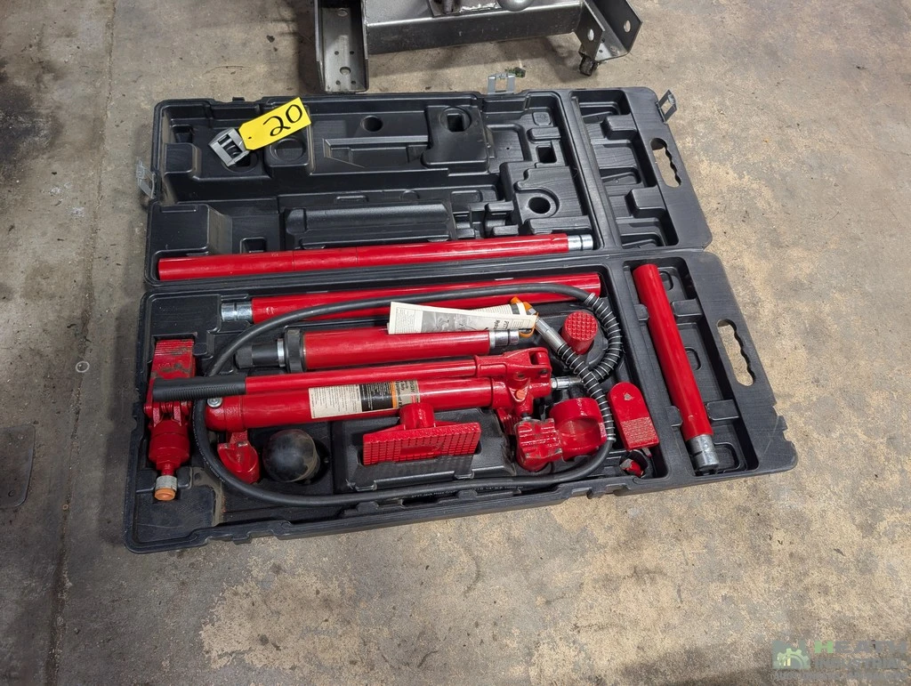Used _UNKNOWN_ PITTSBURG 10 TON PORTA POWER HYDRAULIC EQUIPMENT KIT ITEM 60406 60407 Hydraulic Cylinders Illinois US | Heath Industrial Auction Services #1546825