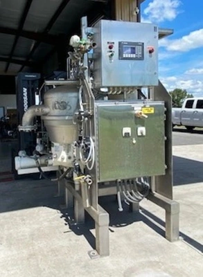 Westfalia SC 35-03-577 Hydrostop separator skid, 316SS.