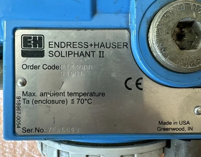 USED ENDRESS & HAUSER FTM30DRQ4CB1