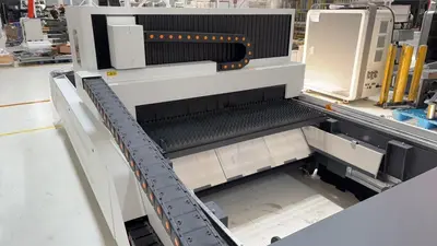 2025 BODOR BODOR FULL ENCLOSURE 6 KW  5' X 10'  A3 CE MODEL FIBER LASER | Maurice Cohn (19)