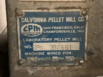 Used CALIFORNIA CL Pellet Mills Ohio US | HGR 24 #728694
