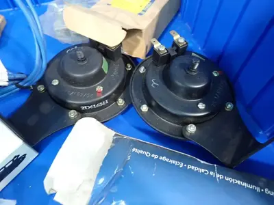 Cables, Snail Horn, Battery Unit, Drill