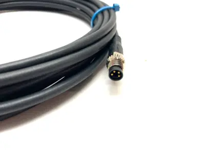 USED FESTO DBL-ENDED CONNECTION CABLE M8 4-PIN 5M