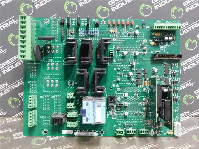 Vutek Inc. 45077673 SACO Power Board Rev.C4 Damaged Terminal Recepticle Used