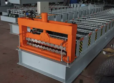 Corrugated Steel Panel Roll Forming Machine in Ethiopia