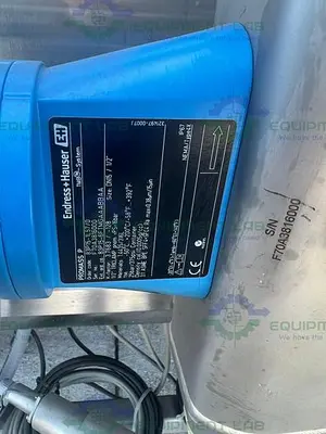 USED MILLIPORE MPODPILOT CP2EA8874 FILTER PRESS SKID W/ E & H PROMASS P FLOWMETER